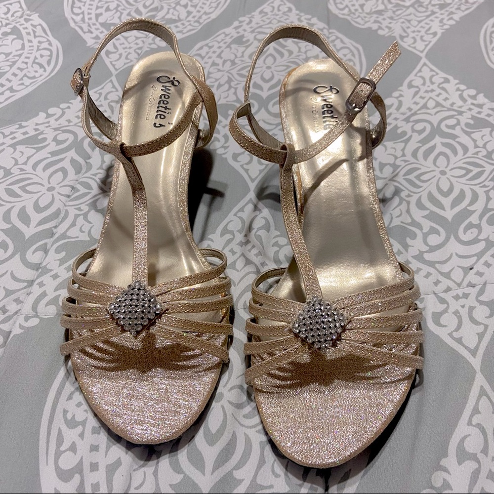 Sweetie’s Shoe Collection Rose Gold Heels